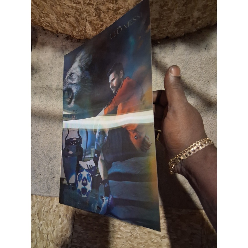 LIONEL MESSI 3 IN ONE 3D LENTICULAR EFFECT POSTER.‎ - Picture 3 of 3